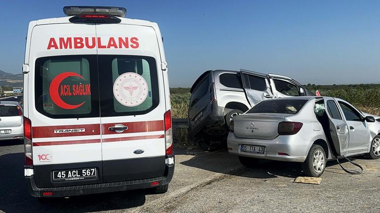 Manisa’da kaza: 3 yaralı