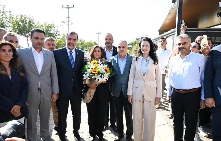 Özlem Çerçioğlu, AK Parti İl Başkanlığını ziyaret etti