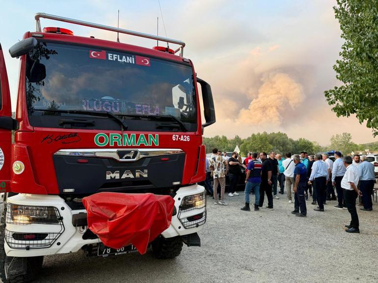 Kastamonudaki orman yangınları 2nci gününde