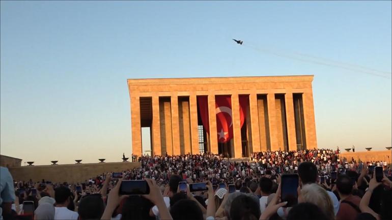 Anıtkabiri 30 Ağustosta 639 bin kişi ziyaret etti