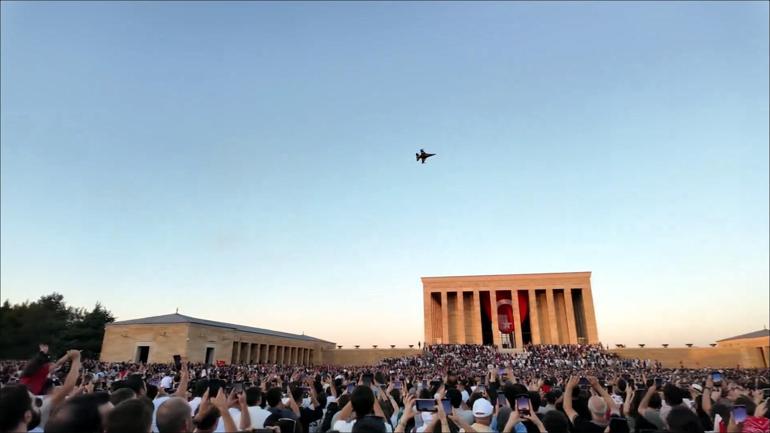 Anıtkabiri 30 Ağustosta 639 bin kişi ziyaret etti