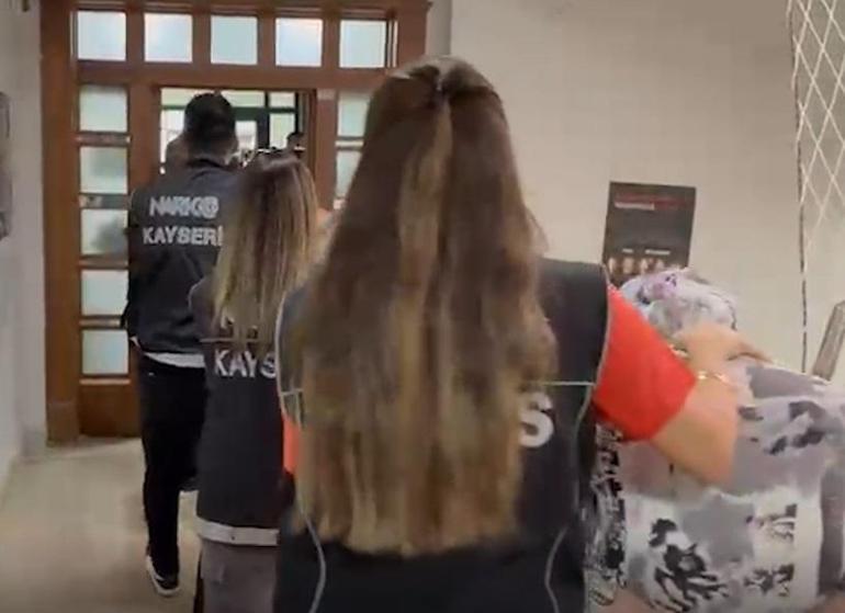 Kayseri’de uyuşturucu operasyonu: 13 tutuklama