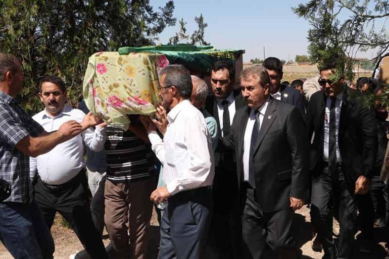 Destici, Eskişehirde cenazeye katıldı