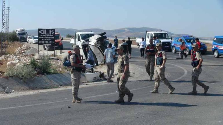Kilis’te zincirleme kaza: 1 ölü, 4 yaralı