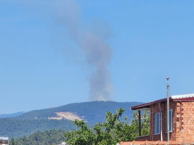 Bursa’da orman yangını kontrol altında