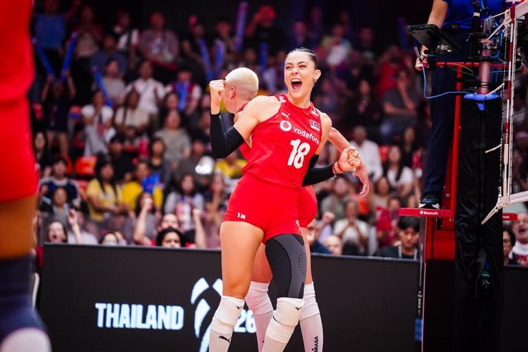 A Milli Kadın Voleybol Takımı, Dünya Şampiyonasında ilk kez yarı finalde