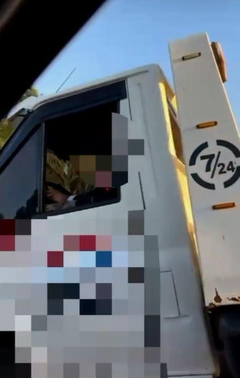 Düğün konvoyunda makas atan çekicinin sürücüsüne 19 bin 527 lira ceza