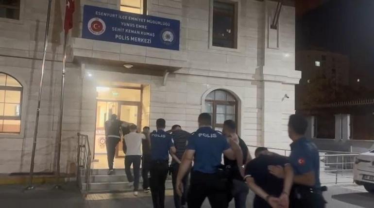 Esenyurt’ta Dron destekli uyuşturucu operasyonu: 7 gözaltı
