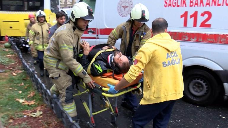 Beşiktaş ve Küçükçekmecede İETT otobüsü kazası