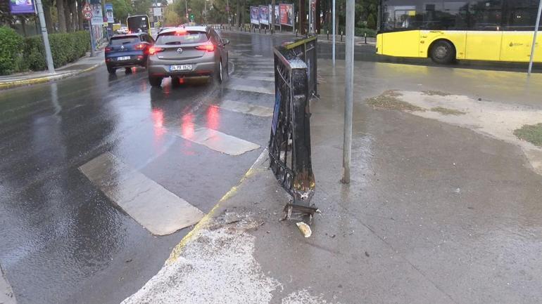 Beşiktaş ve Küçükçekmecede İETT otobüsü kazası