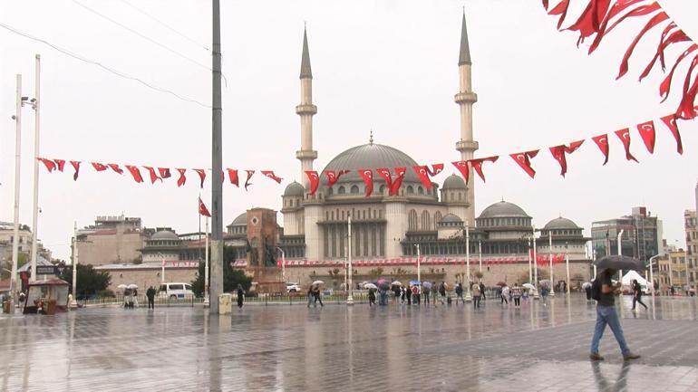 İstanbulda yağmur etkili oldu