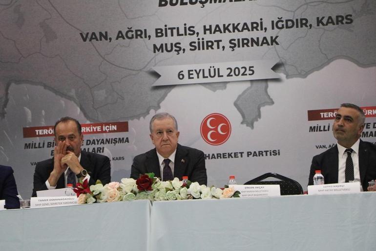 MHPnin ‘Terörsüz Türkiye için Milli Birlik ve Dayanışma Buluşmaları’nın 4üncüsü Vanda yapıldı