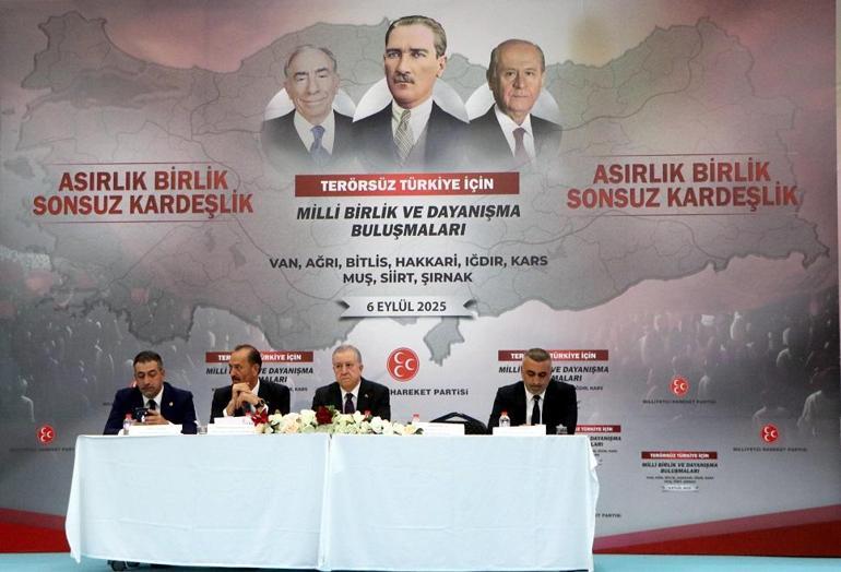 MHPnin ‘Terörsüz Türkiye için Milli Birlik ve Dayanışma Buluşmaları’nın 4üncüsü Vanda yapıldı
