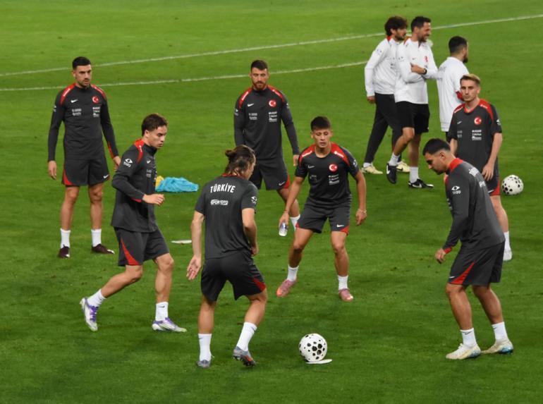 A Milli Futbol Takımı, İspanya maçına hazır