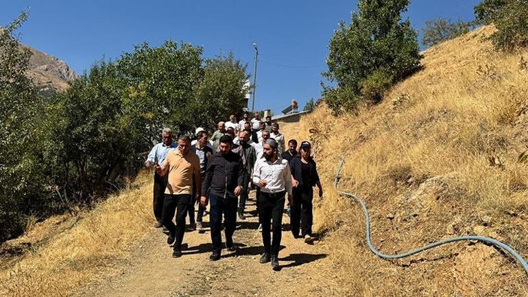 Hakkaride çıkan orman yangını kontrol altına alındı