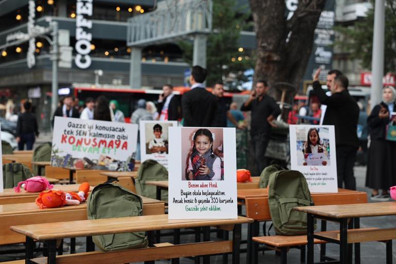 AK Parti, Gazzeli çocukları boş sıralarla andı