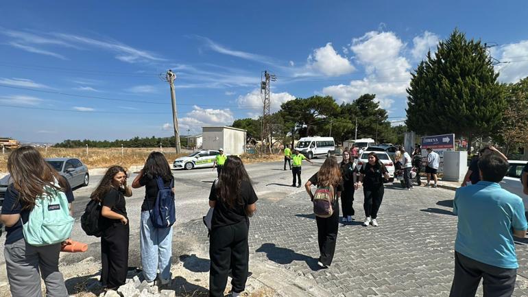 Çanakkale’de orman yangını kontrol altında