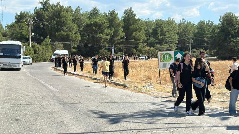 Çanakkale’de orman yangını kontrol altında