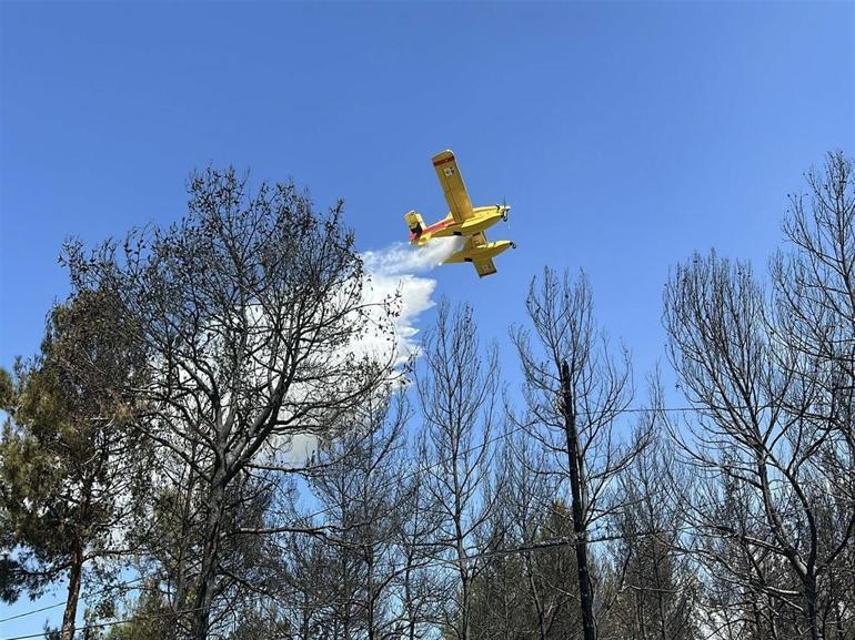 Çanakkale’de orman yangını kontrol altında