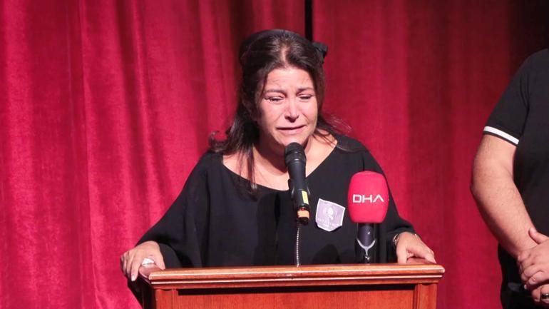 Tiyatro oyuncusu Anta Toros için cenaze töreni