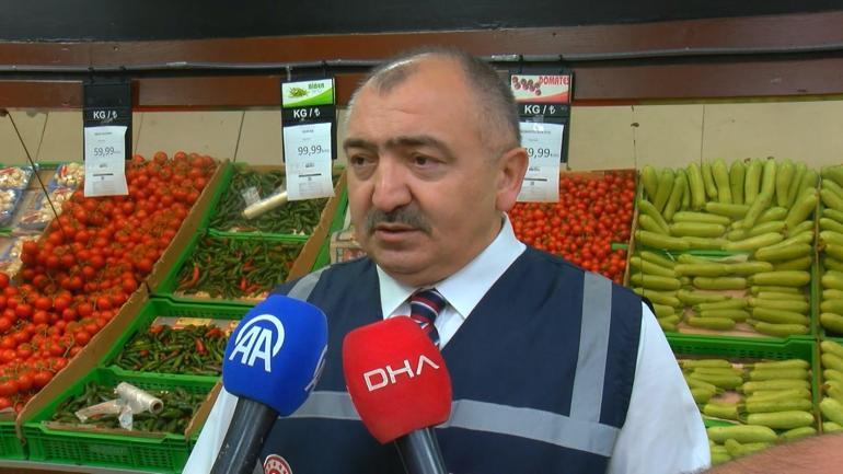 Ticaret İl Müdürlüğü ekiplerinden market denetimi
