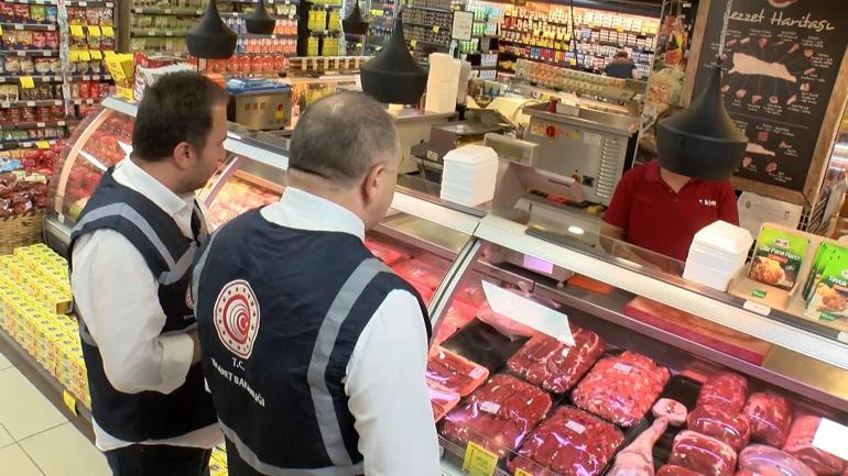 Ticaret İl Müdürlüğü ekiplerinden market denetimi