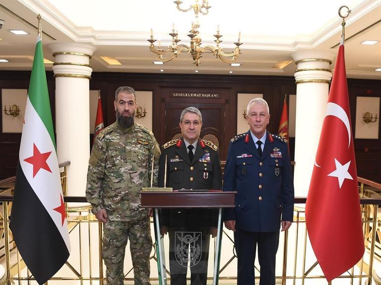 Genelkurmay Başkanı Bayraktaroğlu, Suriye Hava Kuvvetleri Komutanı Hawaryi kabul etti