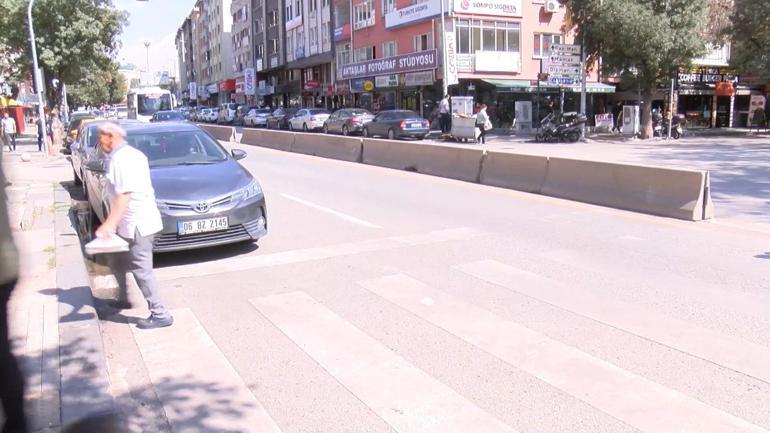 Yol verme kavgasında darbedilen kadın yaralandı; o anlar kamerada