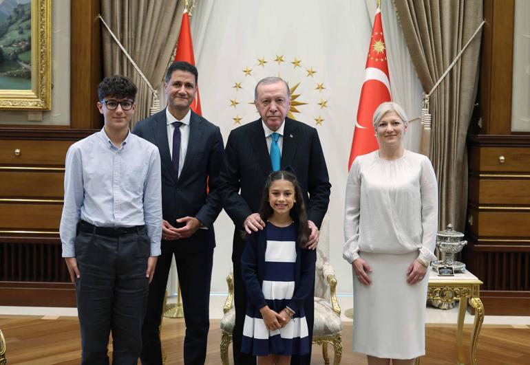 Cumhurbaşkanı Erdoğan, büyükelçilerin güven mektuplarını kabul etti