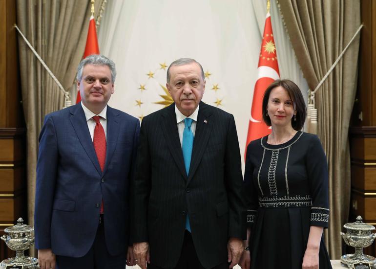 Cumhurbaşkanı Erdoğan, büyükelçilerin güven mektuplarını kabul etti