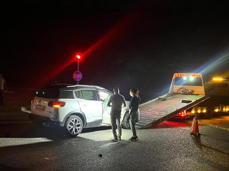 Fethiyede, otomobil ile çarpışan motosikletin sürücüsü öldü