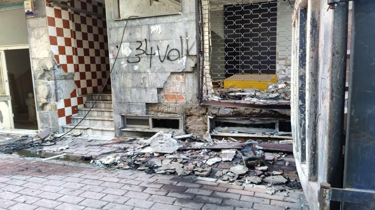 Zeytinburnunda doğal gaz kaçağı nedeniyle çıkan yangın söndürüldü