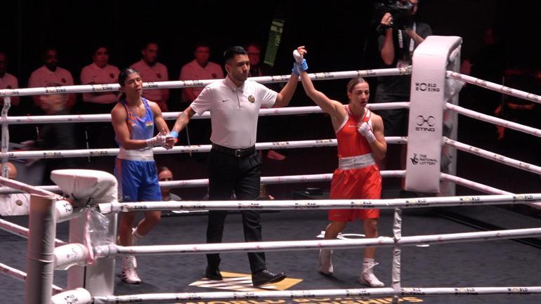 Buse Naz Çakıroğlu, Dünya Boks Şampiyonasında yarı finale yükseldi