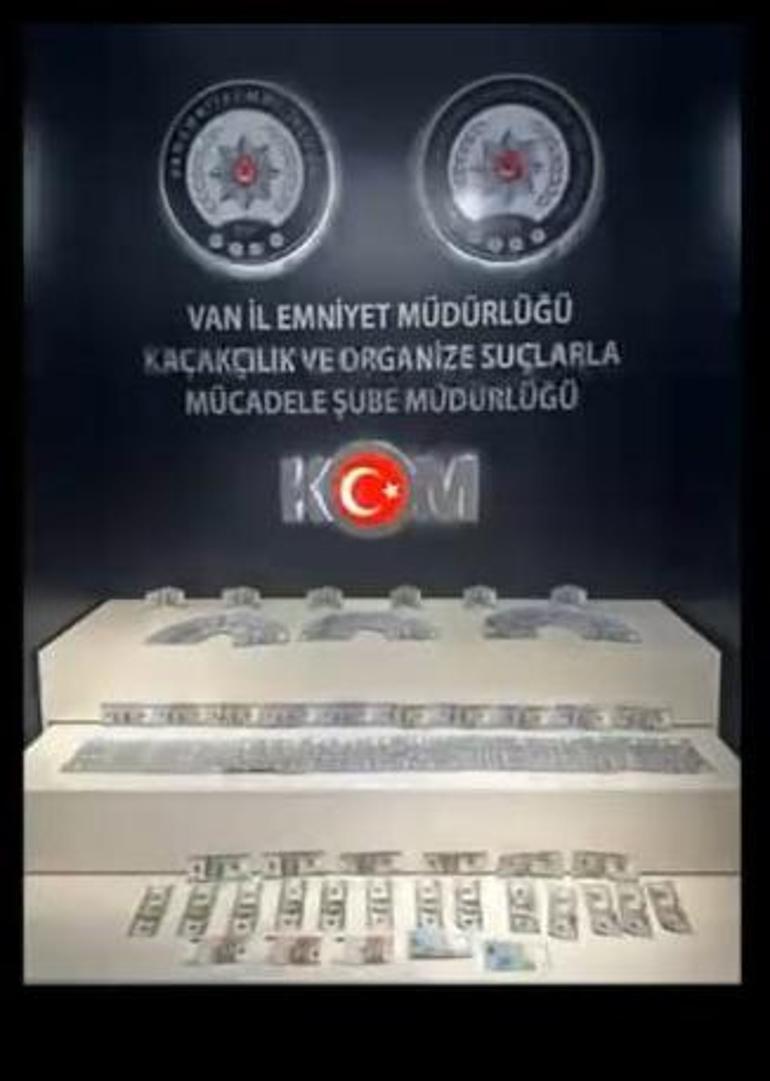 Vanda otomobilde sahte döviz ele geçirildi