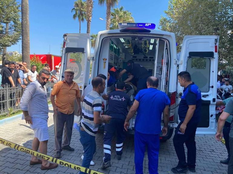 Ailesiyle yürürken husumetlisi bacağından vurdu