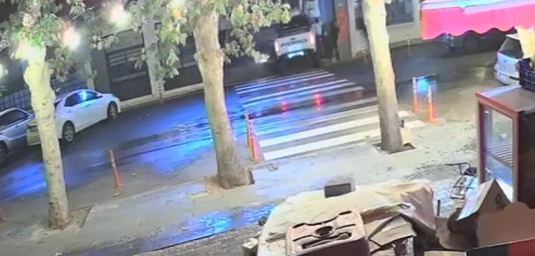 Okul önünde cipin çarptığı güvenlik görevlisinin öldüğü kazanın kamera görüntüsü ortaya çıktı