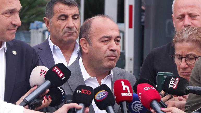 CHPli Özçağdaş ve Karabat Sarıyerdeki eski il binasında konuştu