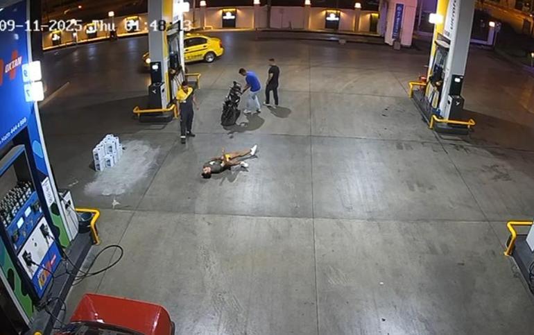 Tartıştığı kişiyi tek yumrukla hastanelik etti