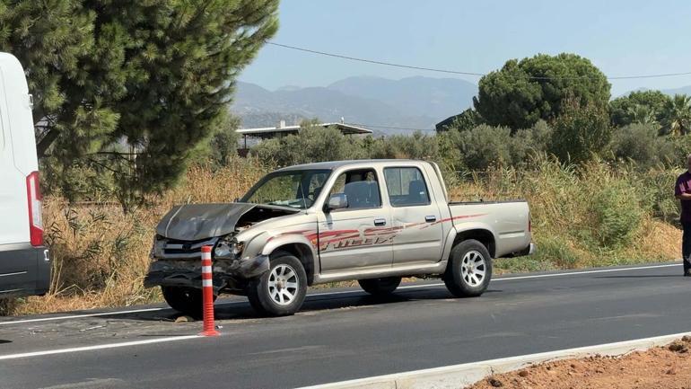 4 aracın karıştığı kazada anne ve 3 aylık bebeği yaralandı