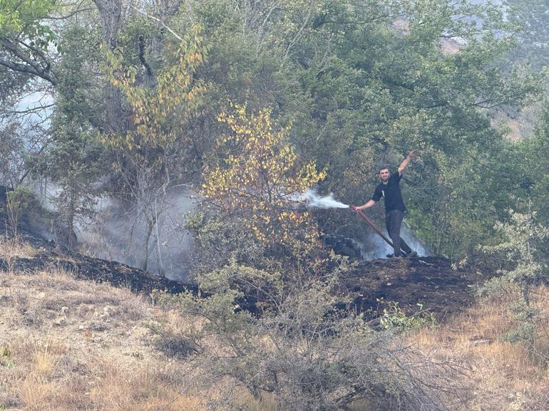 Karabük’teki orman yangını kontrol altında