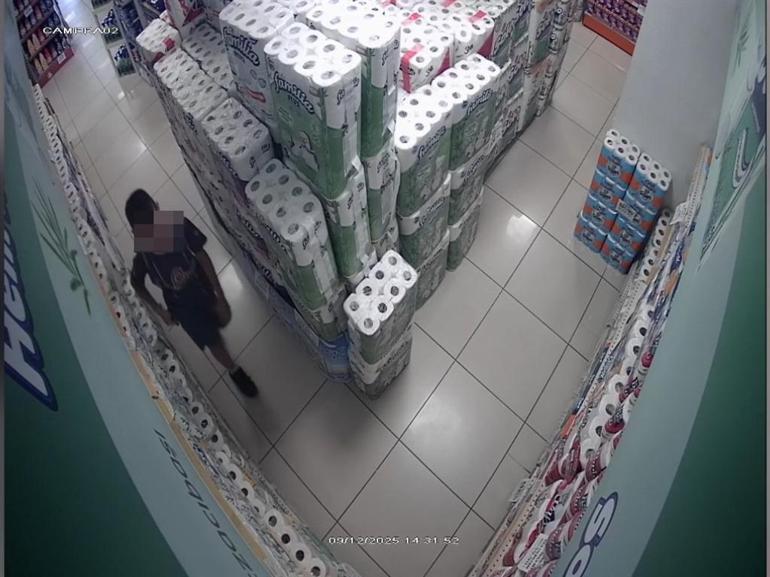 Marketteki kağıt havluları tutuşturan 10 yaşındaki çocuk devlet korumasına alındı