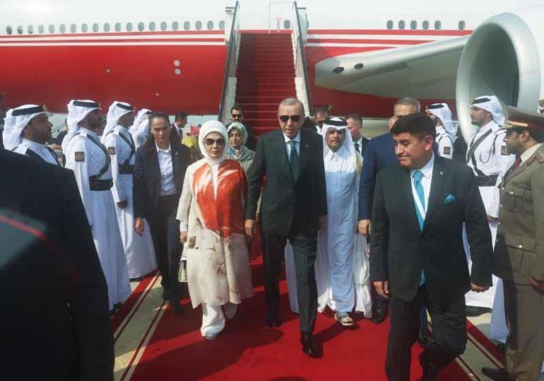 Cumhurbaşkanı Erdoğan, Katar’da