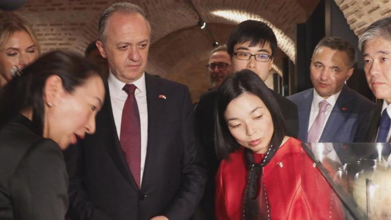 Japonya Prensesi Akiko Mikasa, Türkiye’de sergi açılışına katıldı