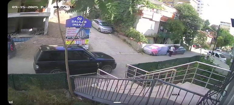 Çocuklarının gözü önünde babaya tokat atan cip sürücüsü tutuklandı