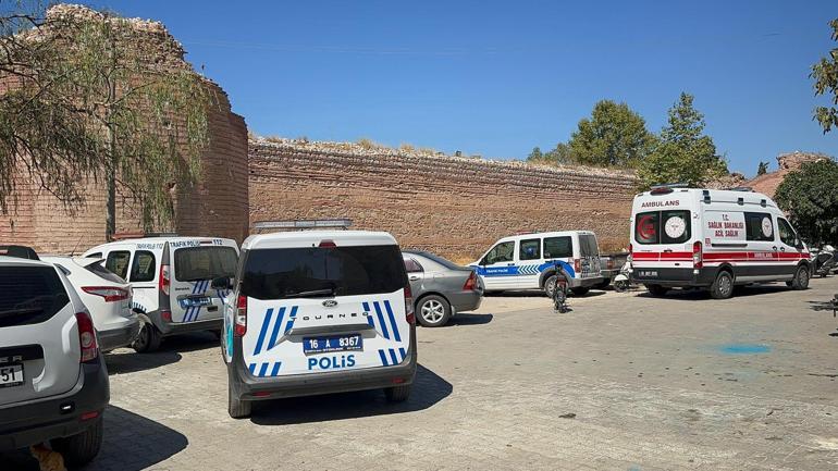İznikte tarihi surların dibinde erkek cesedi bulundu