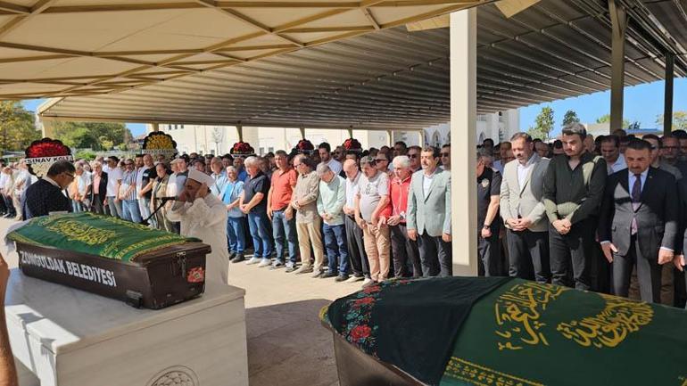 Kazada ölen iş insanı ve eşinin cenaze namazları kılındı