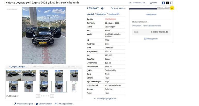 Başakşehirde ilana koyduğu aracın kilometresini düşük gösteren galerinin yetki belgesi iptal edildi