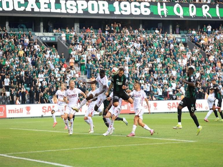 Kocaelispor, Süper Ligin ilk 5 haftasında umduğunu bulamadı
