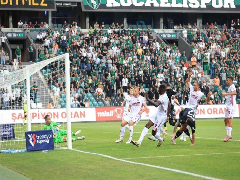 Kocaelispor, Süper Ligin ilk 5 haftasında umduğunu bulamadı