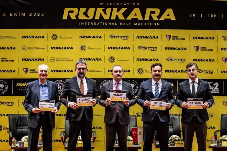 Runkara Yarı Maratonu lansmanı, Ankara’da gerçekleştirildi